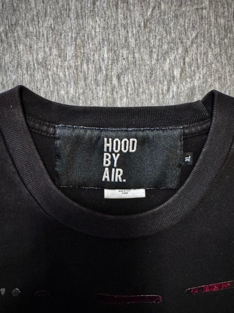 Hood By Air HBAロングTシャツ(希少正規品)最終値下げです。