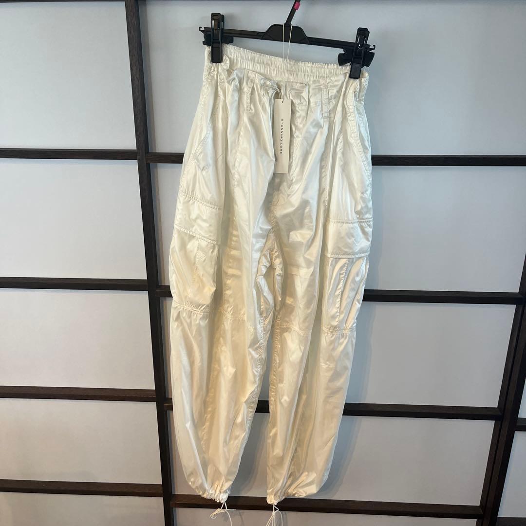 スタニングルアー☆ホワイト　Rナイロンシレーアーミーパンツ サイズ2