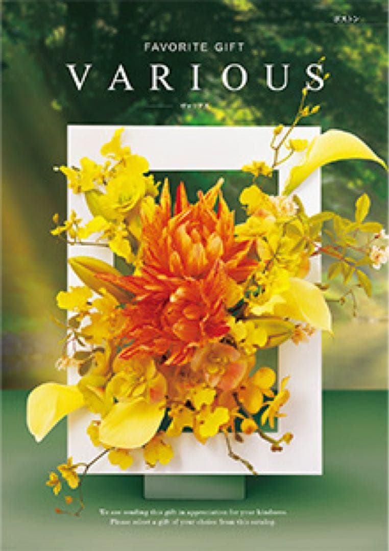 ヴァリアス　 【ボストン】　カタログギフト 定価22990円　ログイン確認済