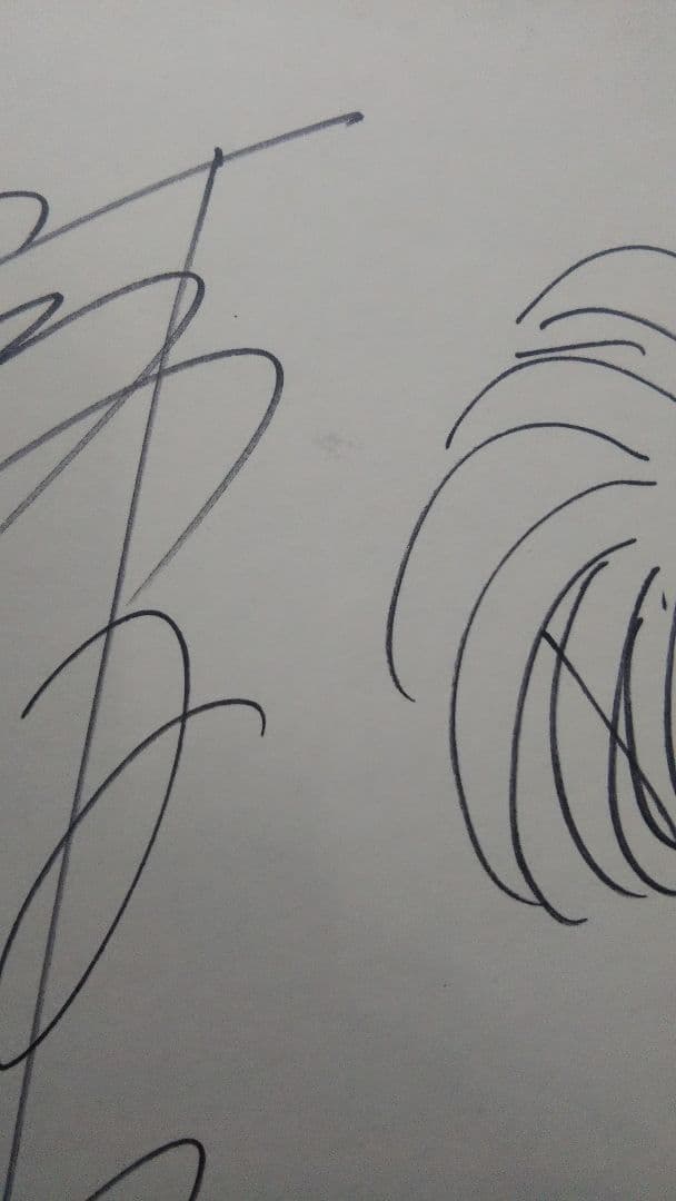 高河ゆん【アーシアン ちはや】 直筆サイン色紙 アニメイト当選品