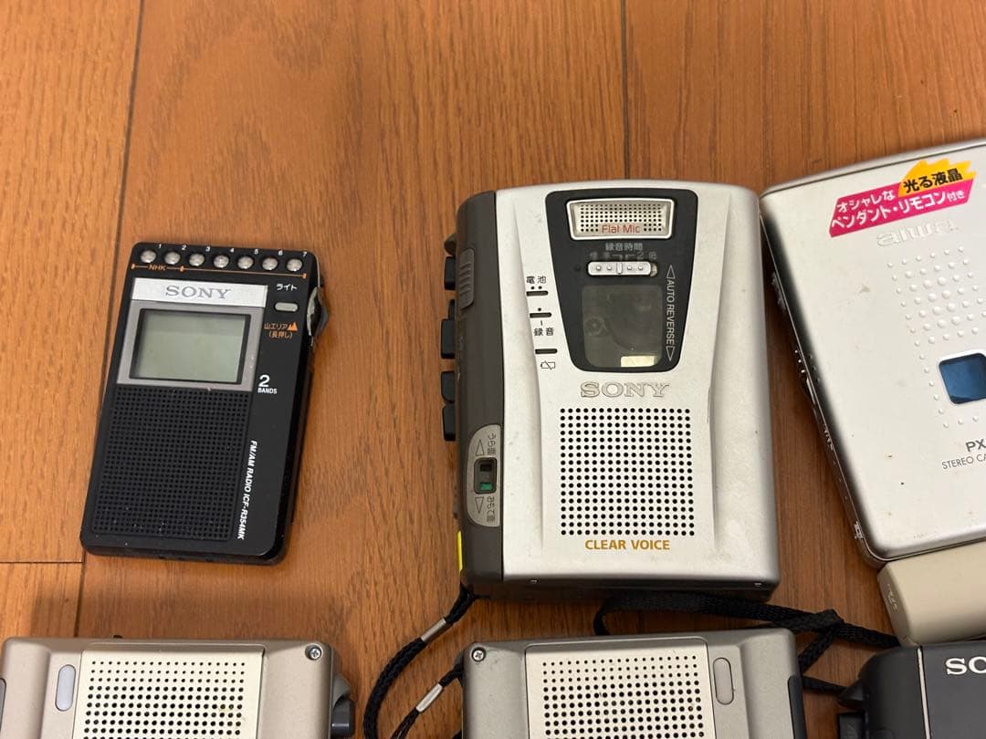SONY カセットプレーヤー 8台セットジャンク品