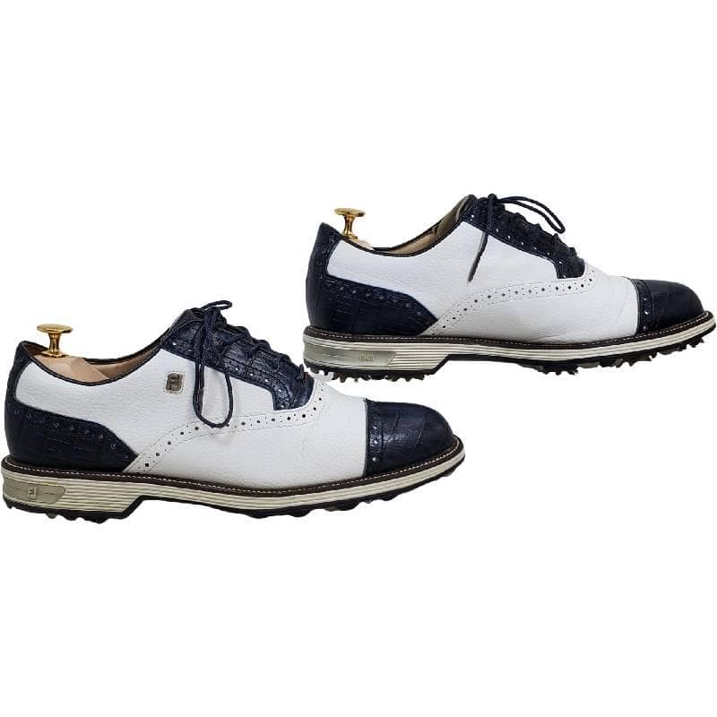 フットジョイ　ゴルフシューズ　プレミア　ターロウ　ドライジョイズ　バイカラー