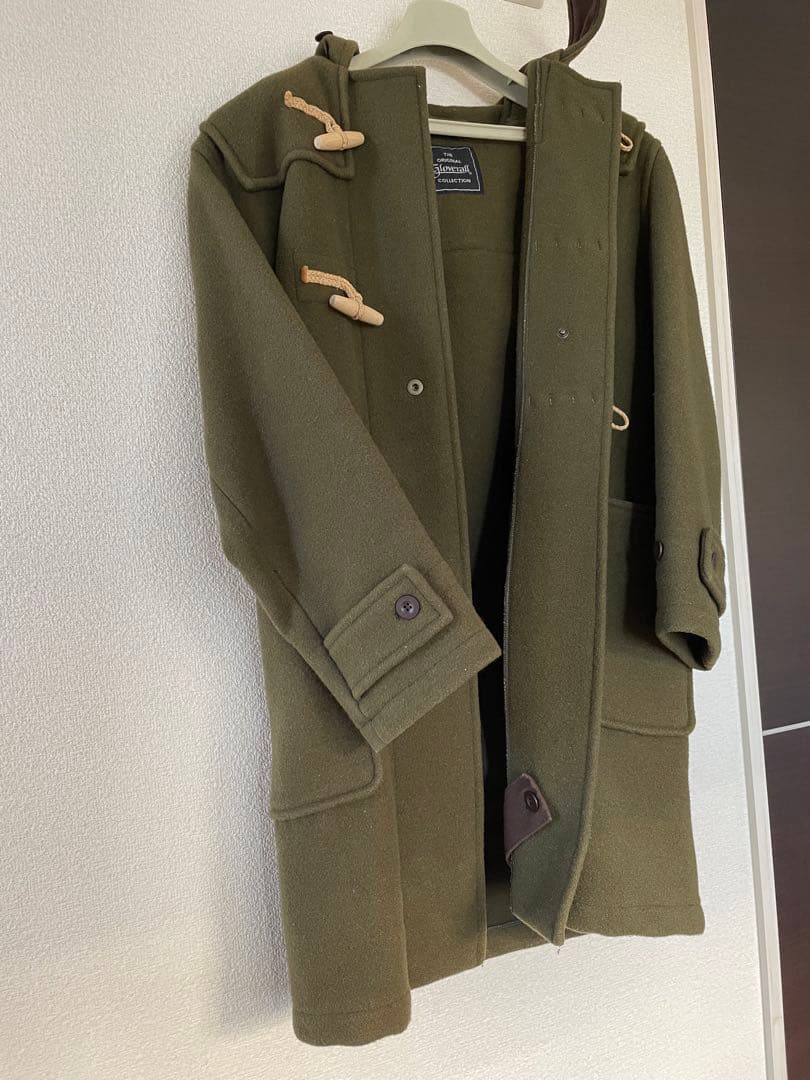 グローバーオール　ダッフルコート フード付き　gloverall