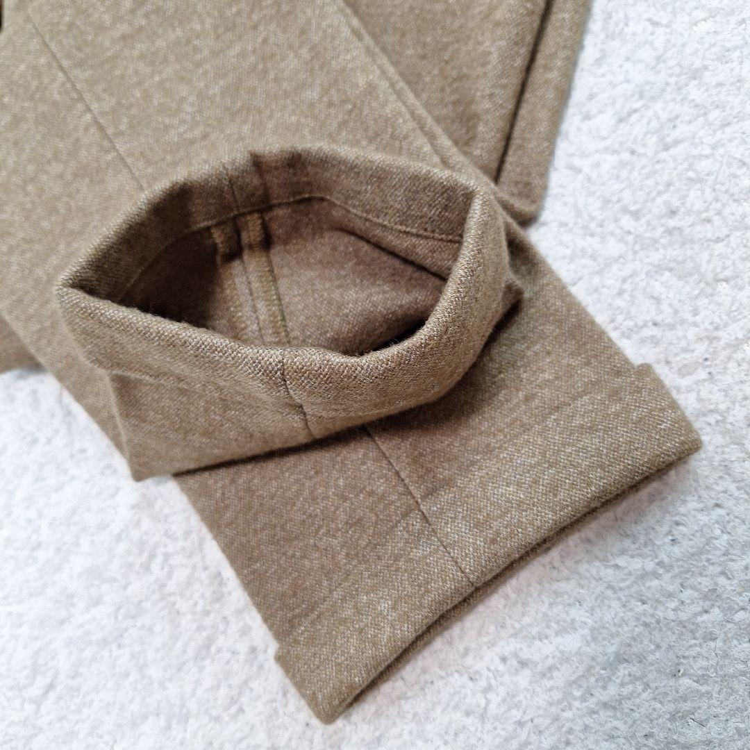 美品✨エディフィス　トラベルスーツ　ストレッチ　ブラウンカーキ　M