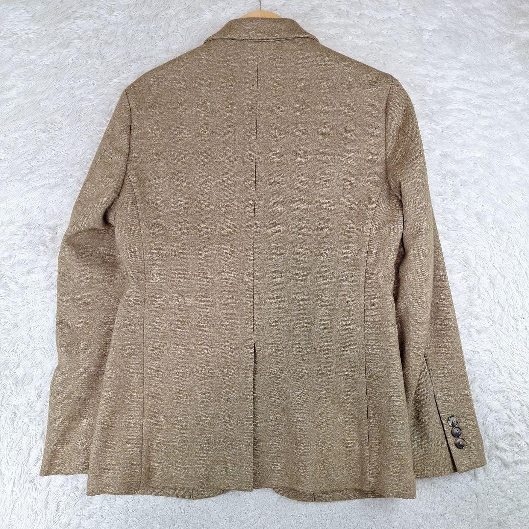 美品✨エディフィス　トラベルスーツ　ストレッチ　ブラウンカーキ　M