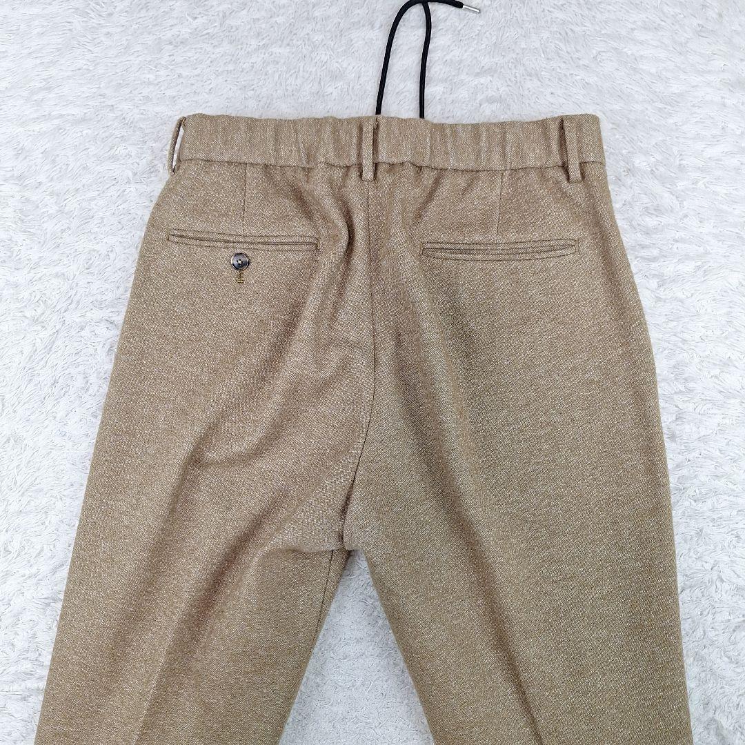 美品✨エディフィス　トラベルスーツ　ストレッチ　ブラウンカーキ　M