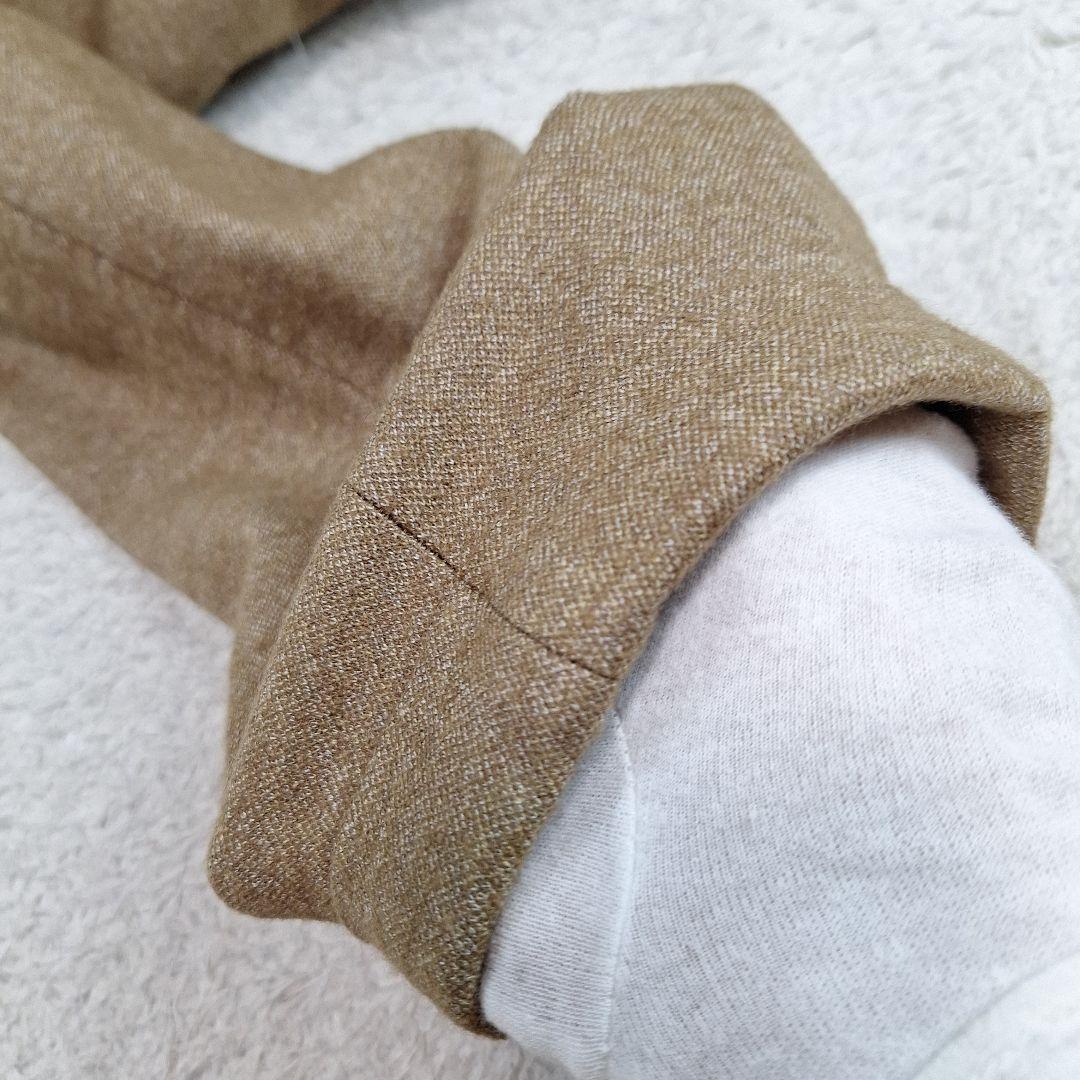 美品✨エディフィス　トラベルスーツ　ストレッチ　ブラウンカーキ　M