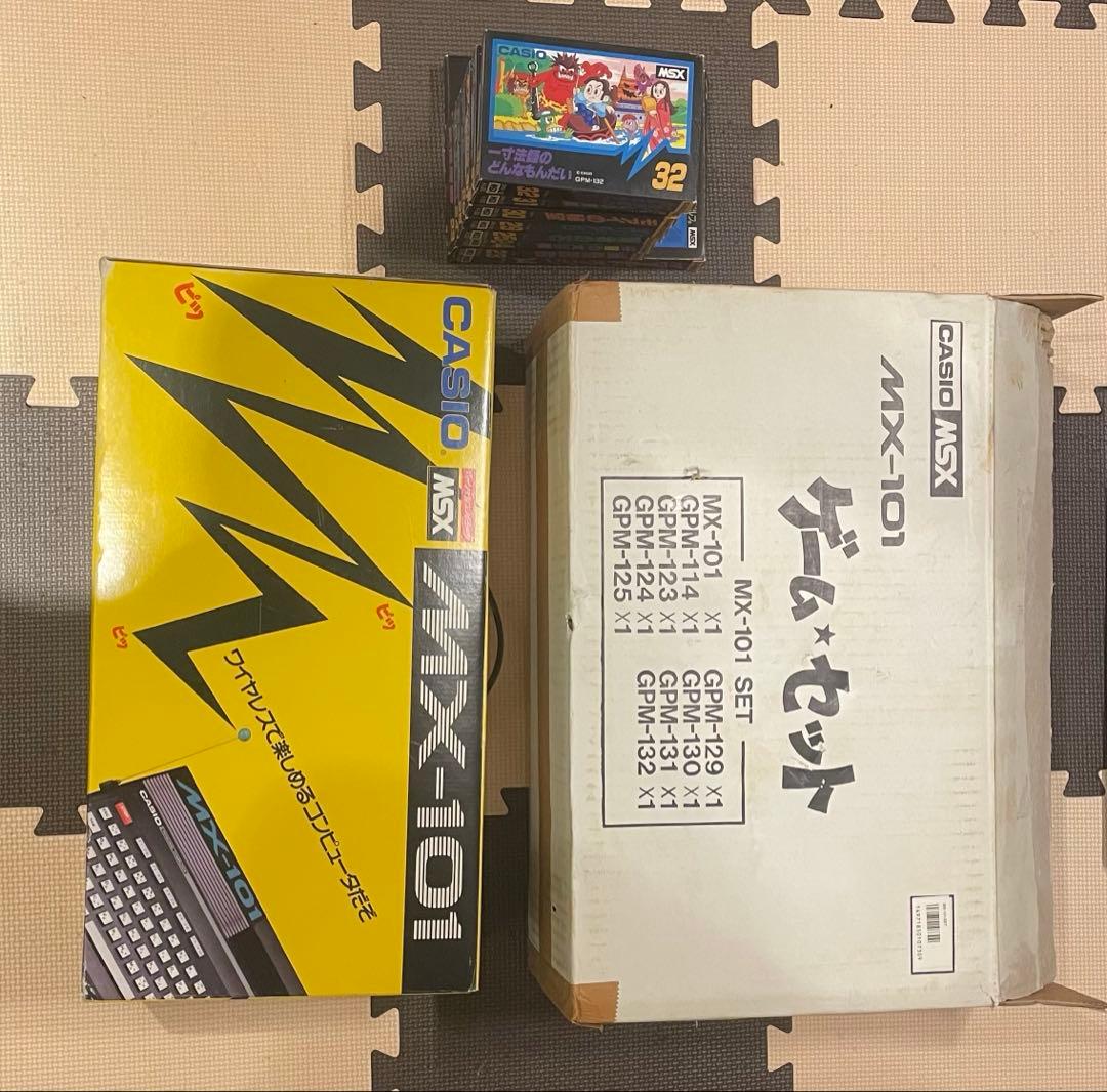 カシオ MSX MX-101 ゲームセット