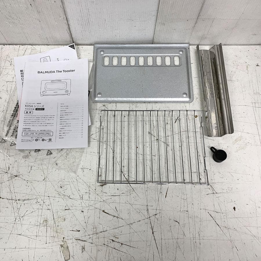 バルミューダ オーブントースター The Toaster K05A-WH