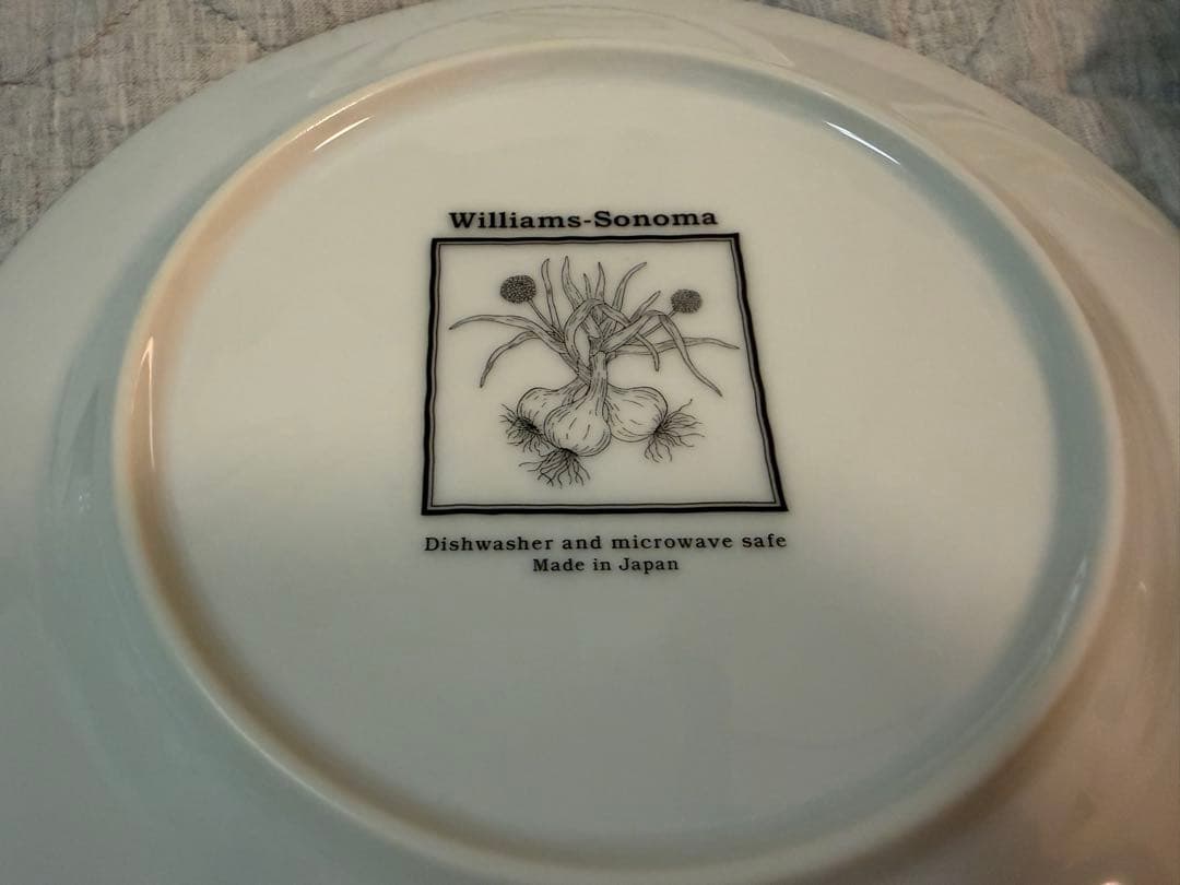 Williams Sonoma ウィリアムズソノマ　デザートプレート　皿　4枚