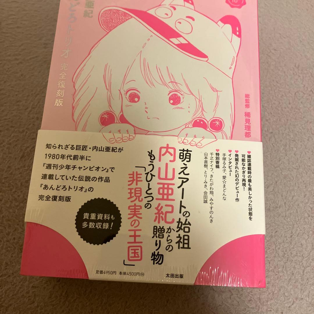 あんどろトリオ　完全復刻版　内山亜紀　未開封品　太田出版