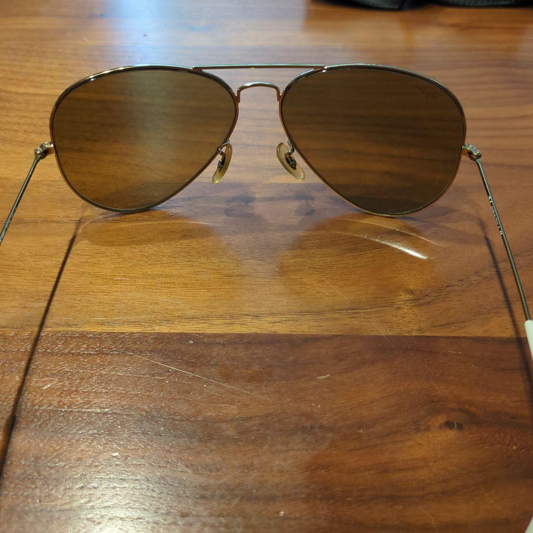 Ray-Ban RB3025 001/3Kゴールド アビエーター ミラーレンズ