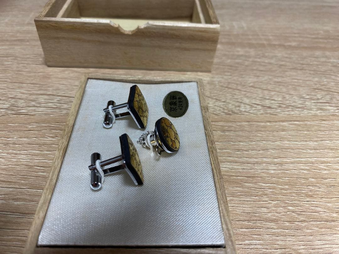 か*ゃ様 京象嵌　純金(24K)使用