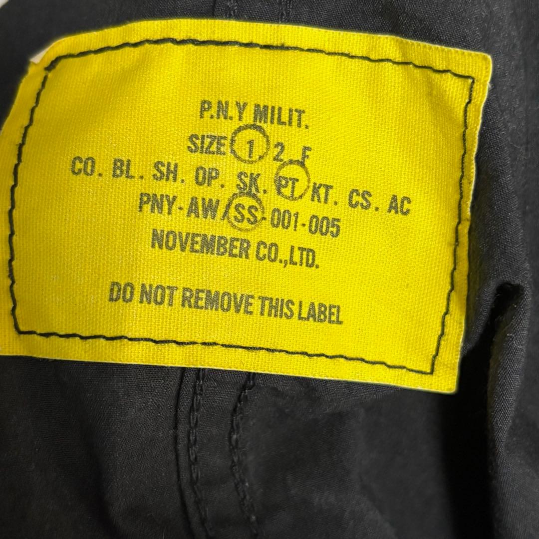 PHEENY コットンナイロン ダンプ ミリタリーパンツ 黒 良品