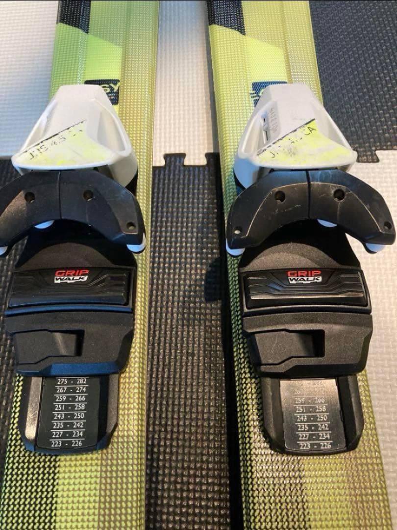 【HEAD】スキー板127 ポール105cm セット 保護ワックス