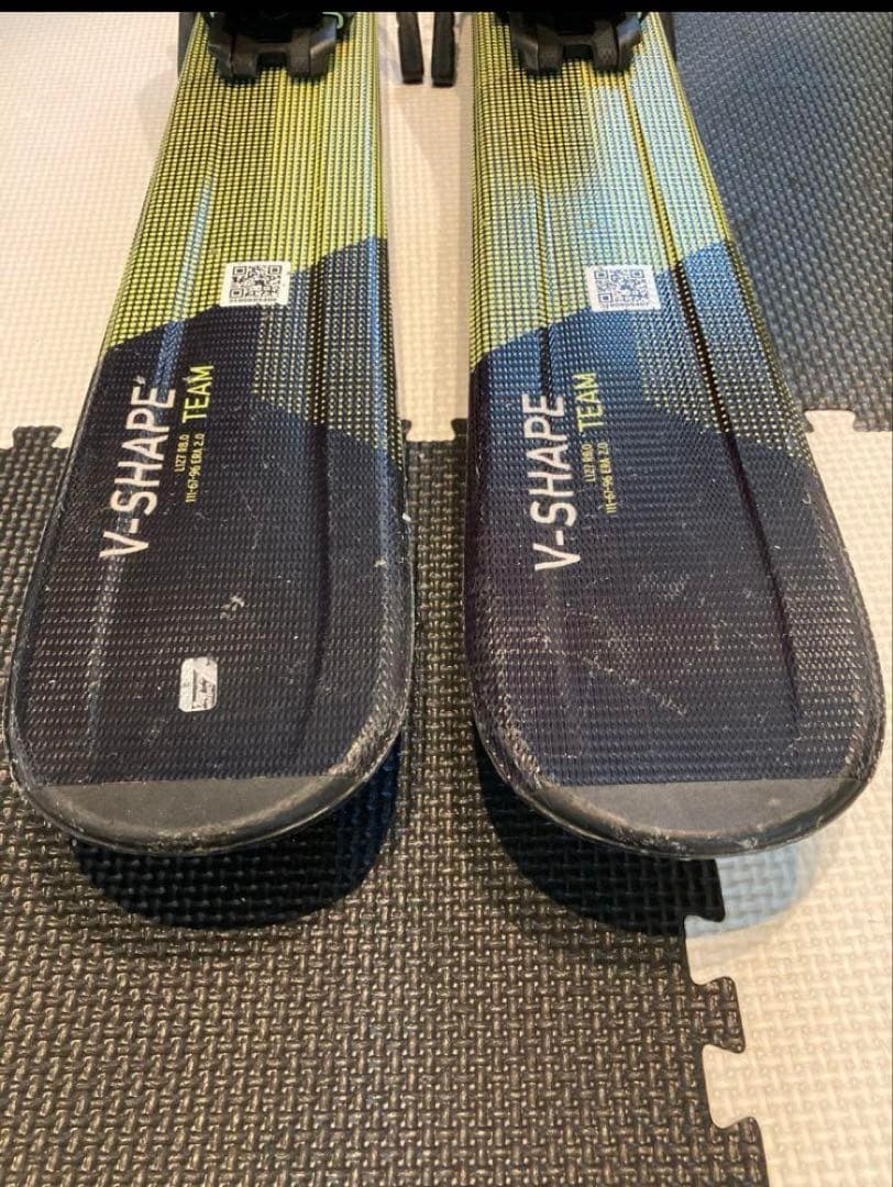 【HEAD】スキー板127 ポール105cm セット 保護ワックス