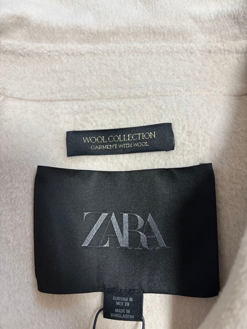ZARA ウールコート