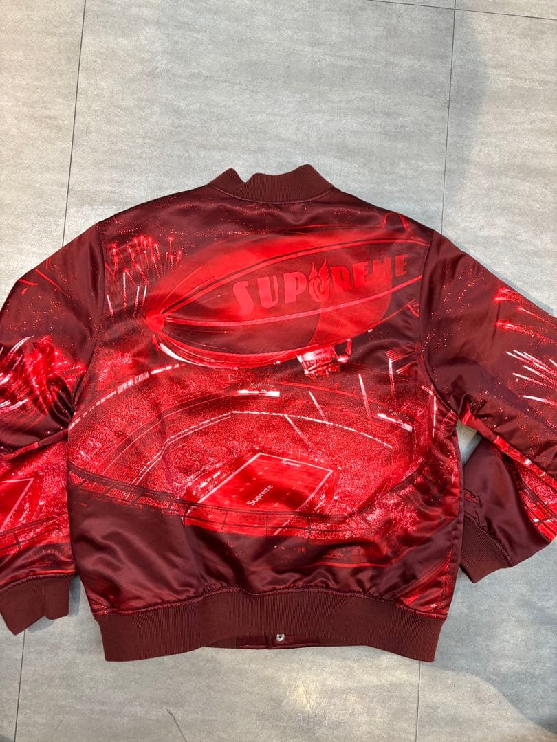 Supreme mitchell&ness スタジアムジャケット　Lサイズ