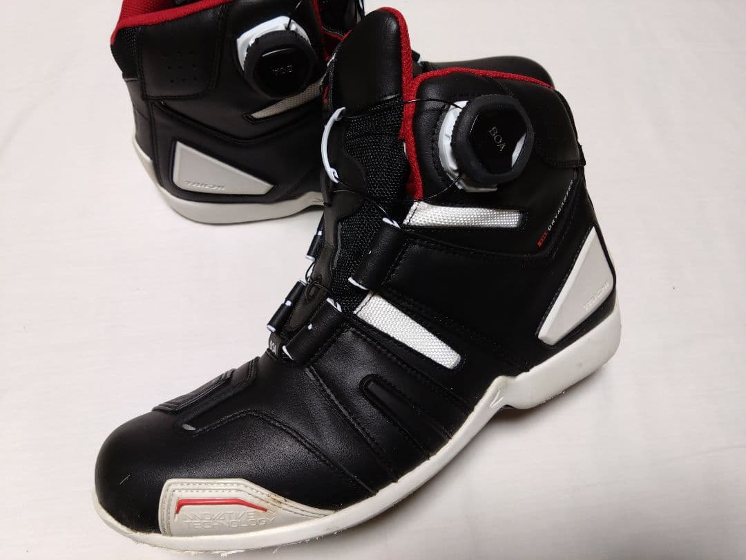 美品 RSタイチ アールエスタイチ RSS006 BOA バイクシューズ 27