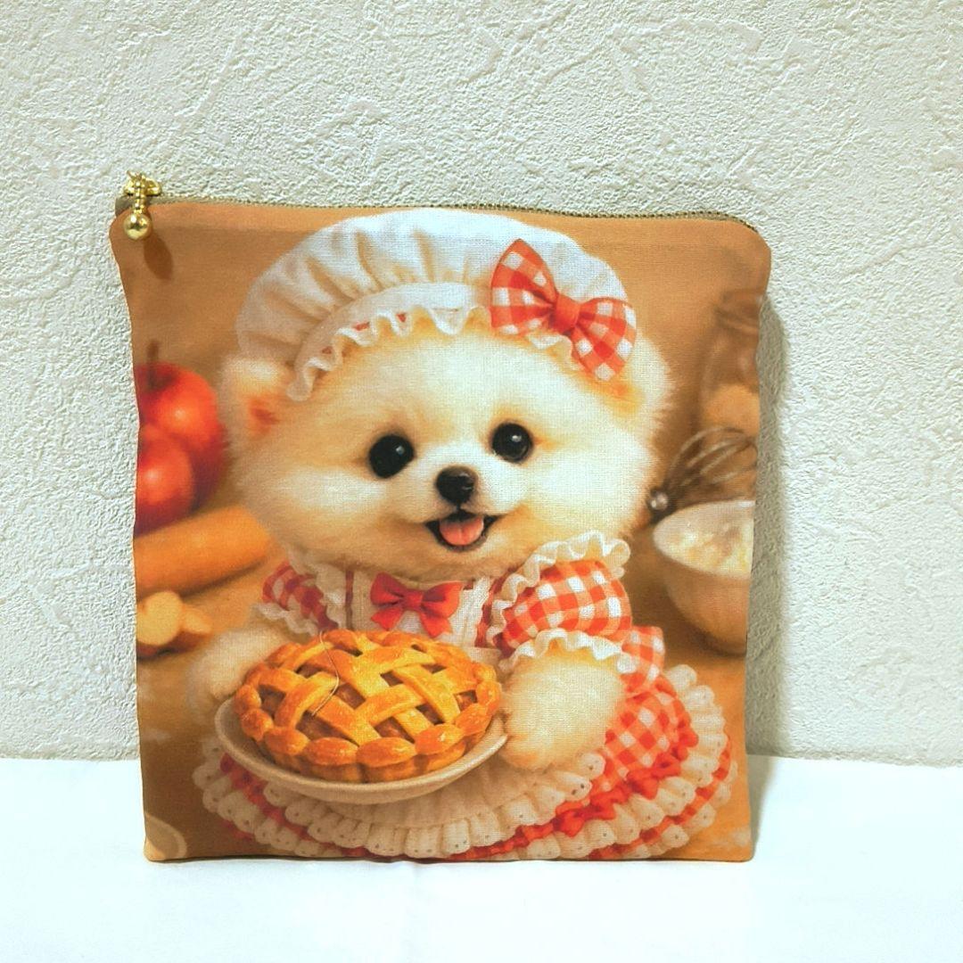 Yourelia様】ハンドメイドオーダー★犬　女の子★巾着バッグ&ポーチ　5点