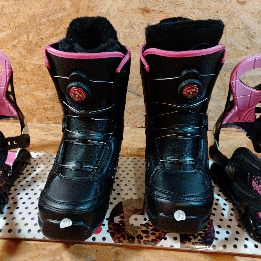 新品　STELLA×STELLA×STELLA！！スノーボードセット　2604