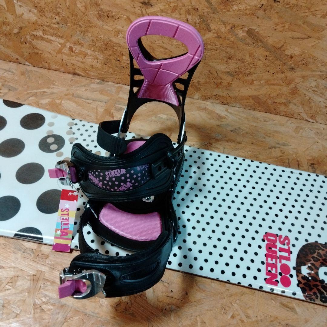 新品　STELLA×STELLA×STELLA！！スノーボードセット　2604