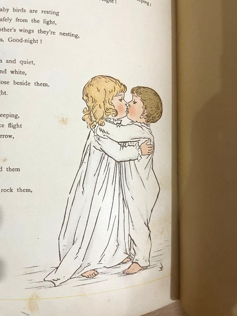 N o.383 希少 アンティーク 洋書 絵本 ビクトリアン 児童書 童謡