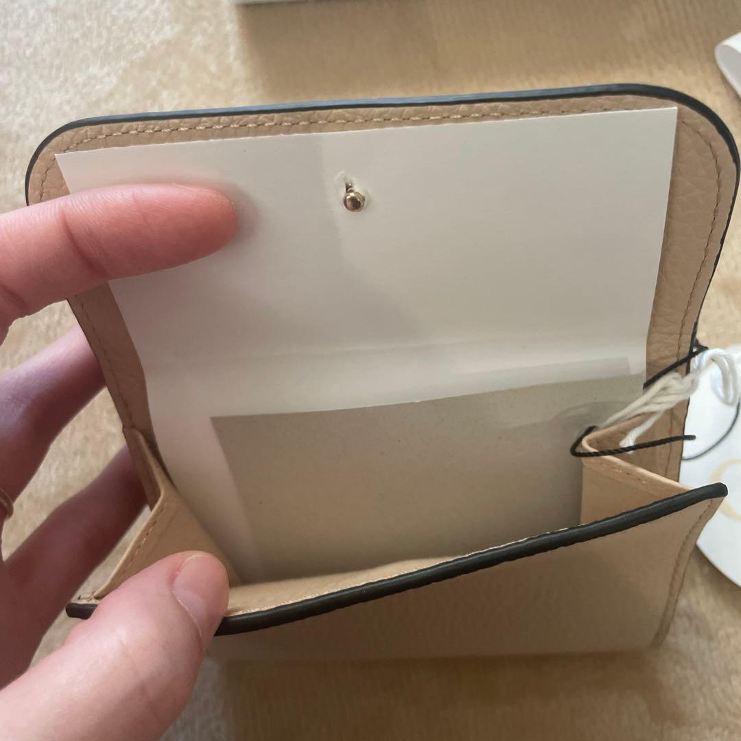 Chloé 三つ折り財布 クリーム