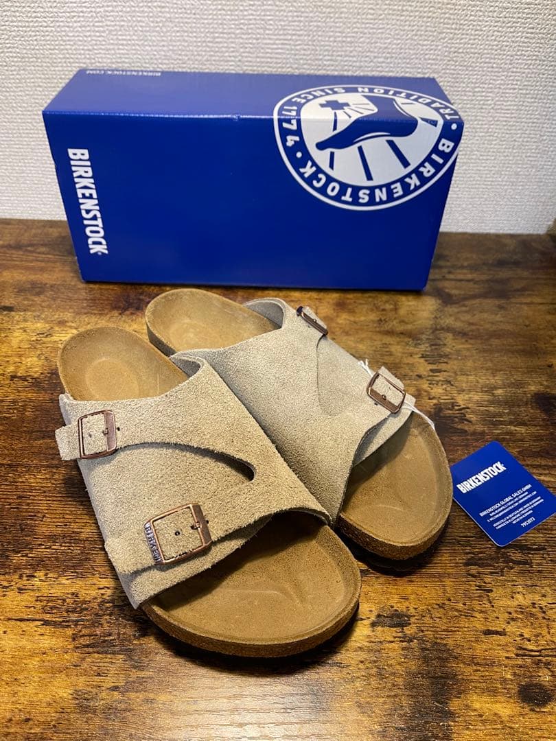 靴 BIRKENSTOCK ZURICH TAUPE