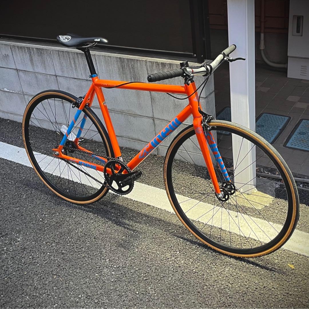 cinelli tipo pista Mサイズ 新品タイヤ&フリー チネリ 東京