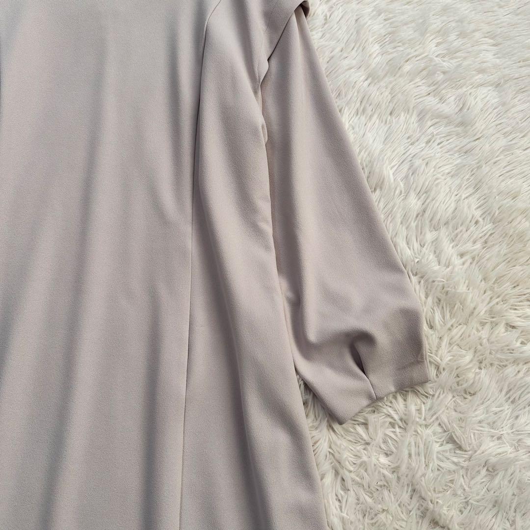 クリストブリッジ ロングワンピース チェック ゆったり シワになりにくい M