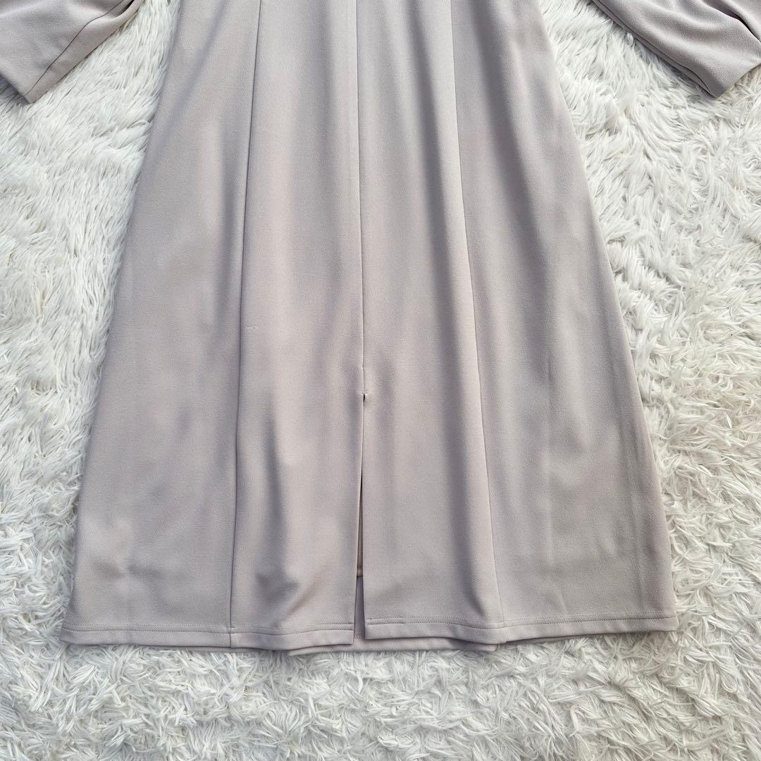 クリストブリッジ ロングワンピース チェック ゆったり シワになりにくい M