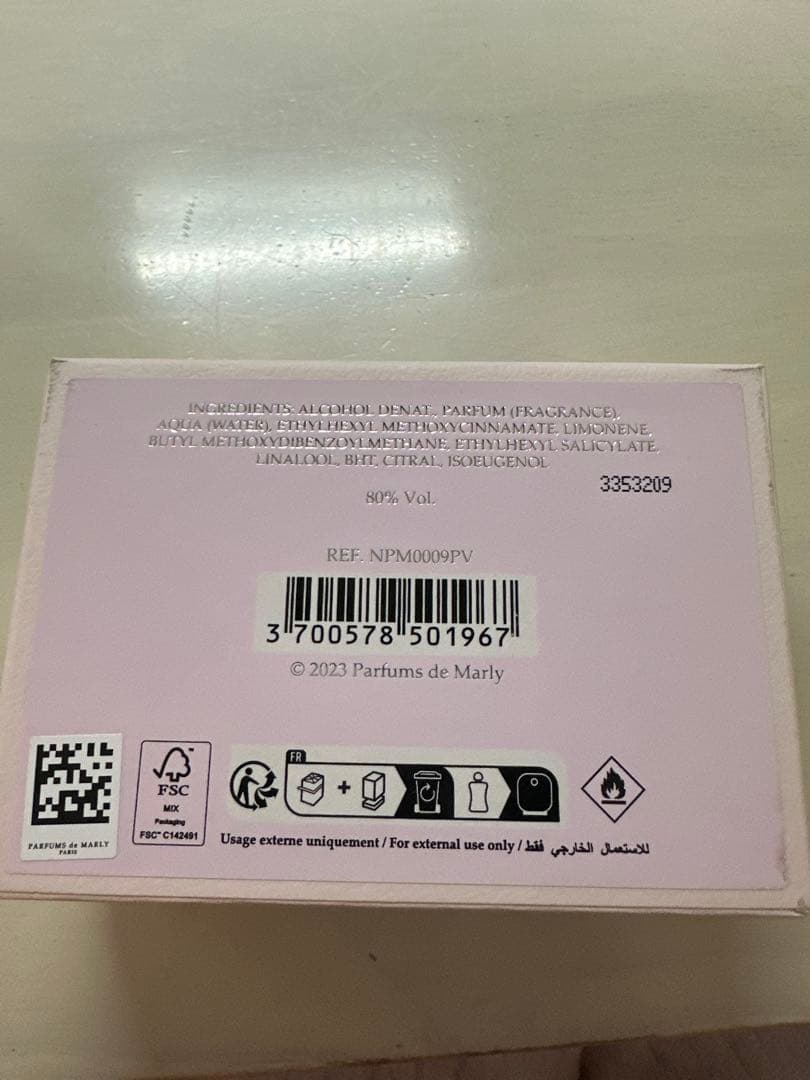デリーナ ラ ロゼ 香水 75ml ピンク