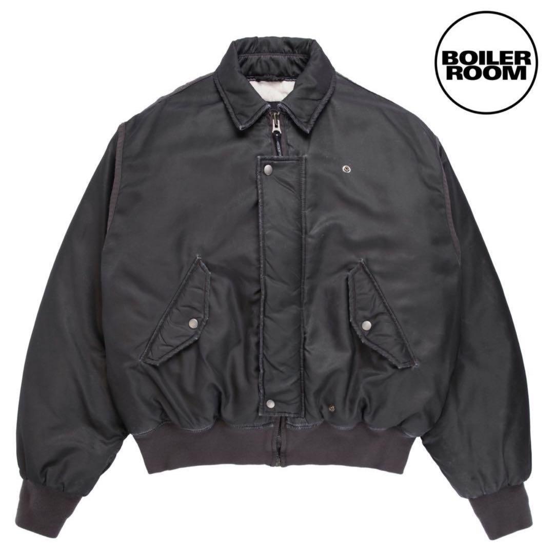ボイラールーム MA-2 ボンバージャケット ブラックMサイズMA-1