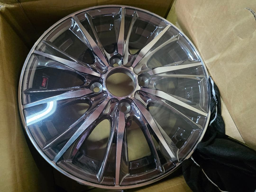 レオニスWX 14インチ アルミホイール 4本 WEDS LEONIS WX