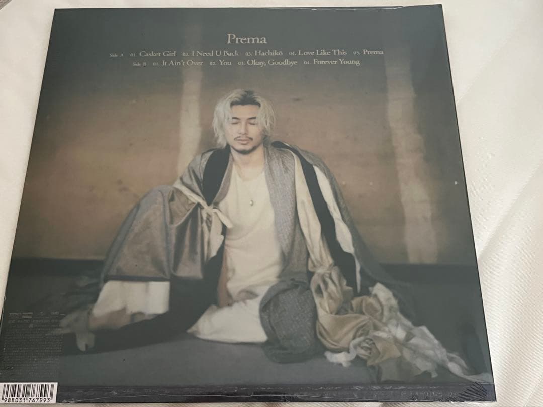 本日26日限定値下げ！藤井風　Prema レコード　国内盤