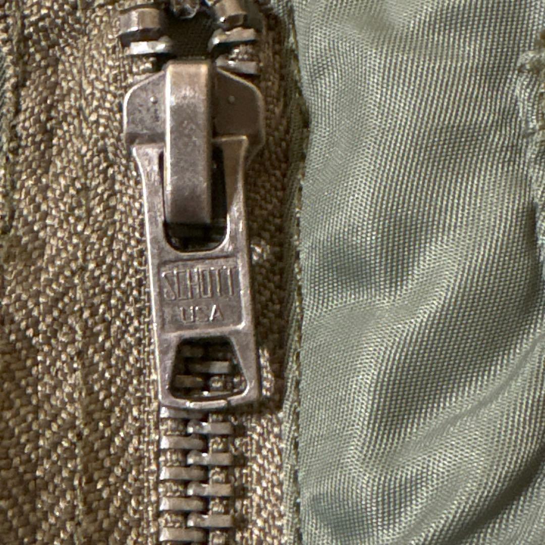 Schott Ron Herman MA-1 フライトジャケット M 刺繍ロゴ