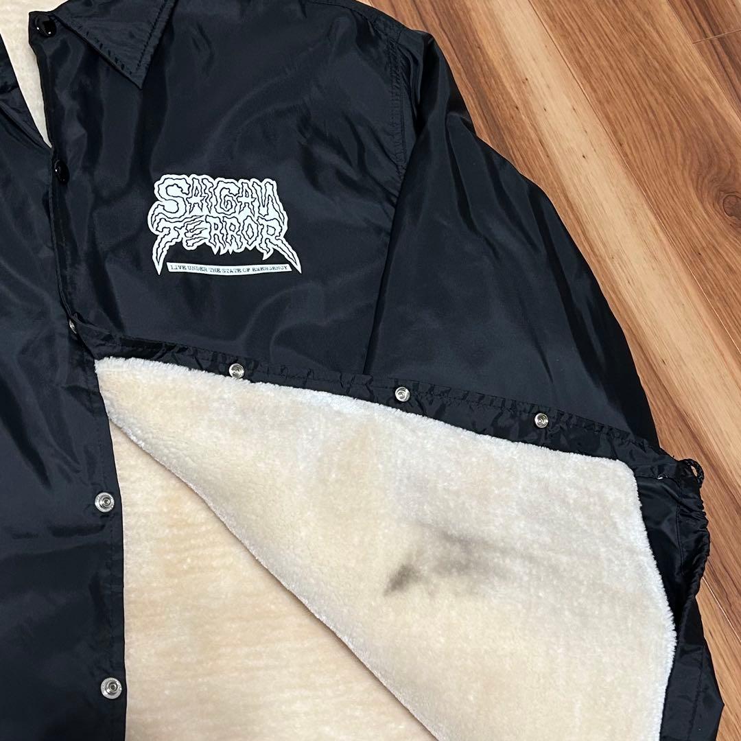 saigan terror ボアコーチJKT 美品！ XL