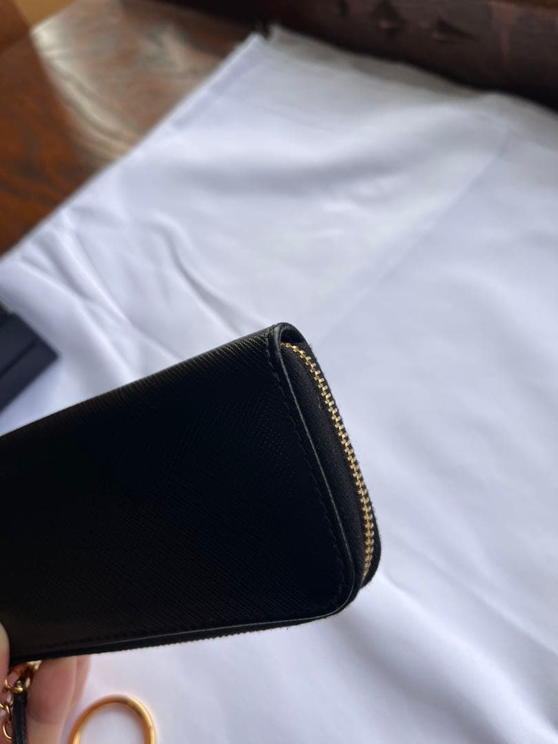 PRADA プラダ ケース キーケース フラグメントケース ブラック