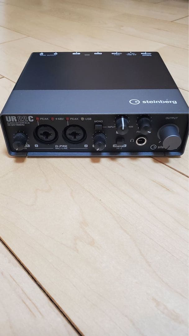 steinberg UR22C USBオーディオインターフェイス 本体