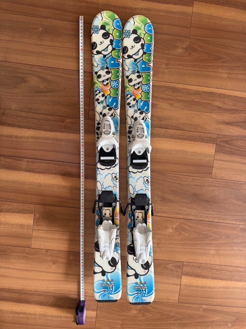 スキー板ビンディングセット