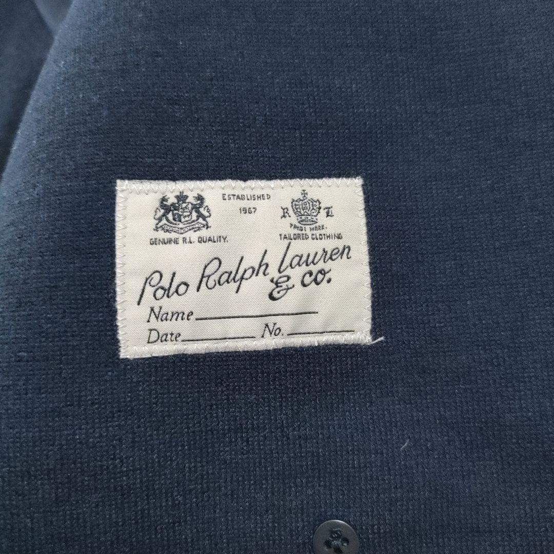 未使用品✨ポロバイラルフローレン　ニットブレザー　金ボタン　4