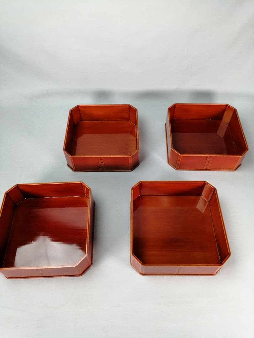 【茶事道具】春慶塗大徳寺重　重箱、弁当箱、主菓子　懐石道具