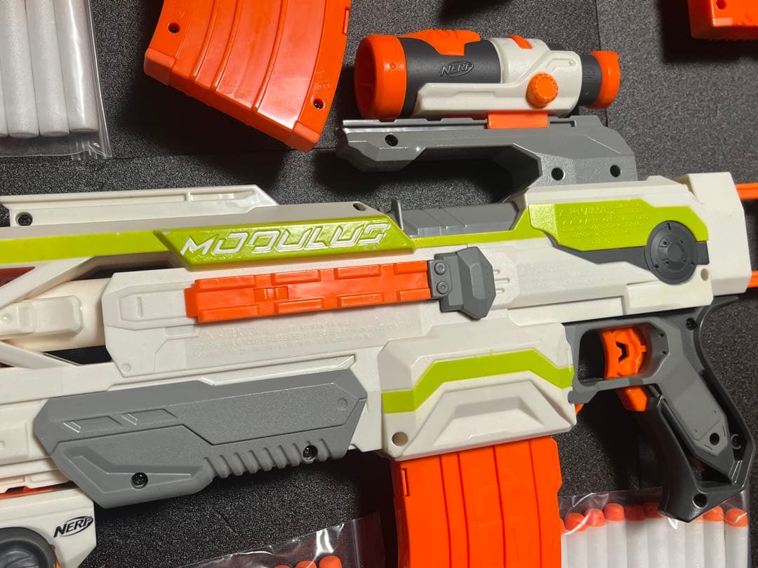 ナーフ モジュラス ECS-10 +追加パーツ 2個セット オレンジトリガー