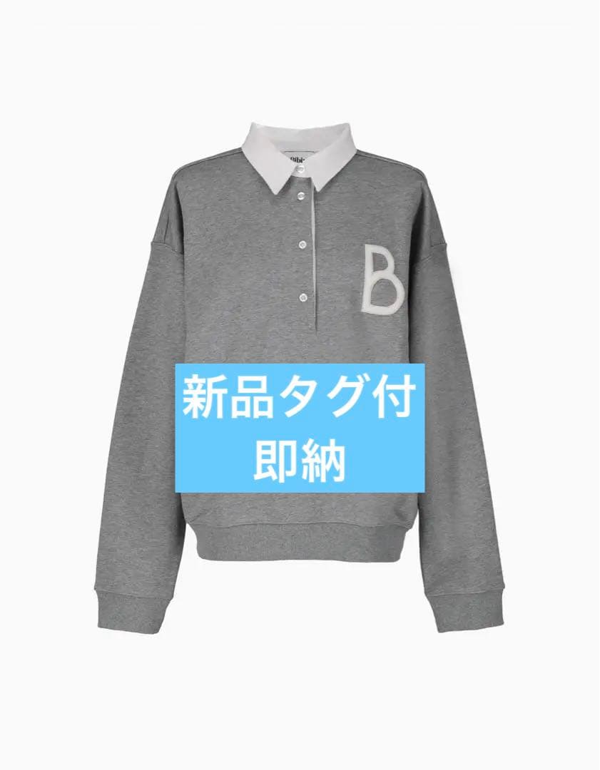 【新品タグ付】Bibiy. ビビィ B. CLUB PREPPY TOP グレー