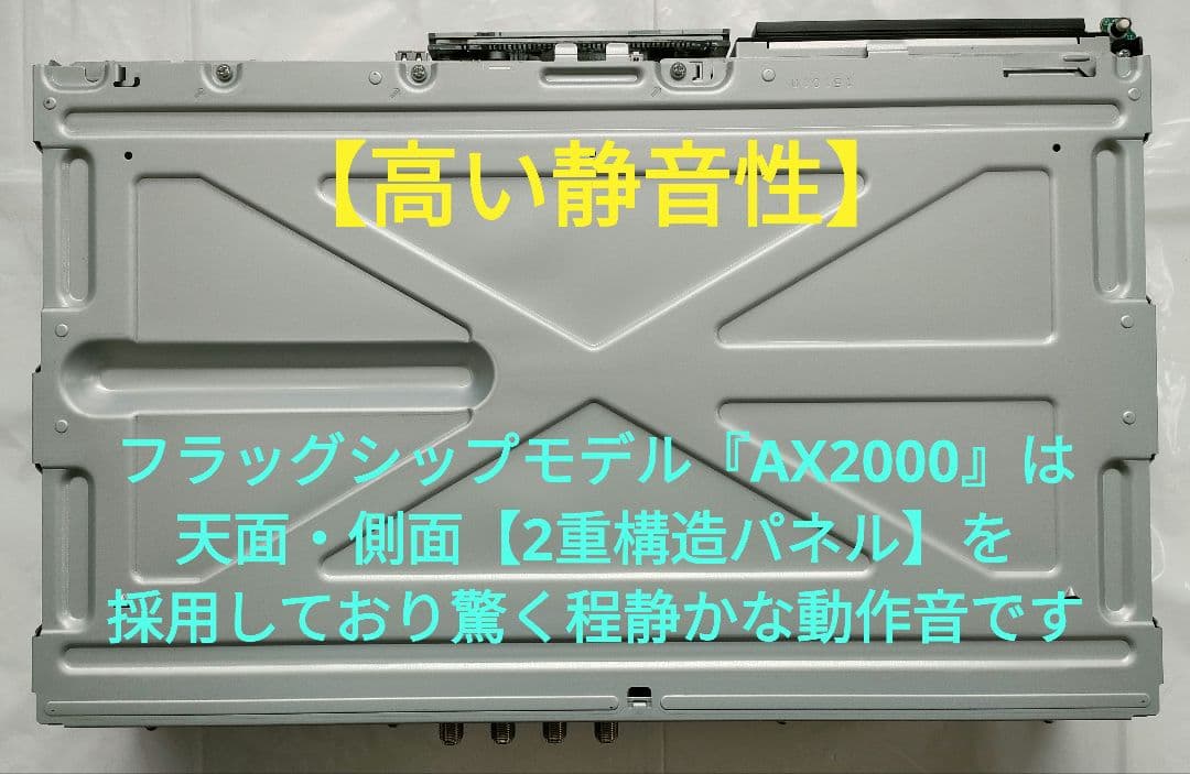 極上美品！2TB！W録！フラッグシップモデル！SONY BDZ-AX2000