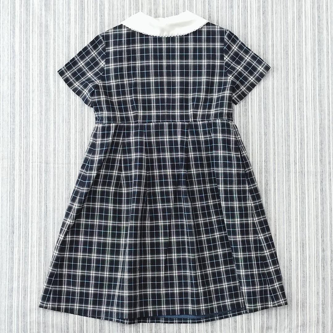★美品★バーバリー＊定番チェック柄＊襟付き＊ワンピース＊120㎝