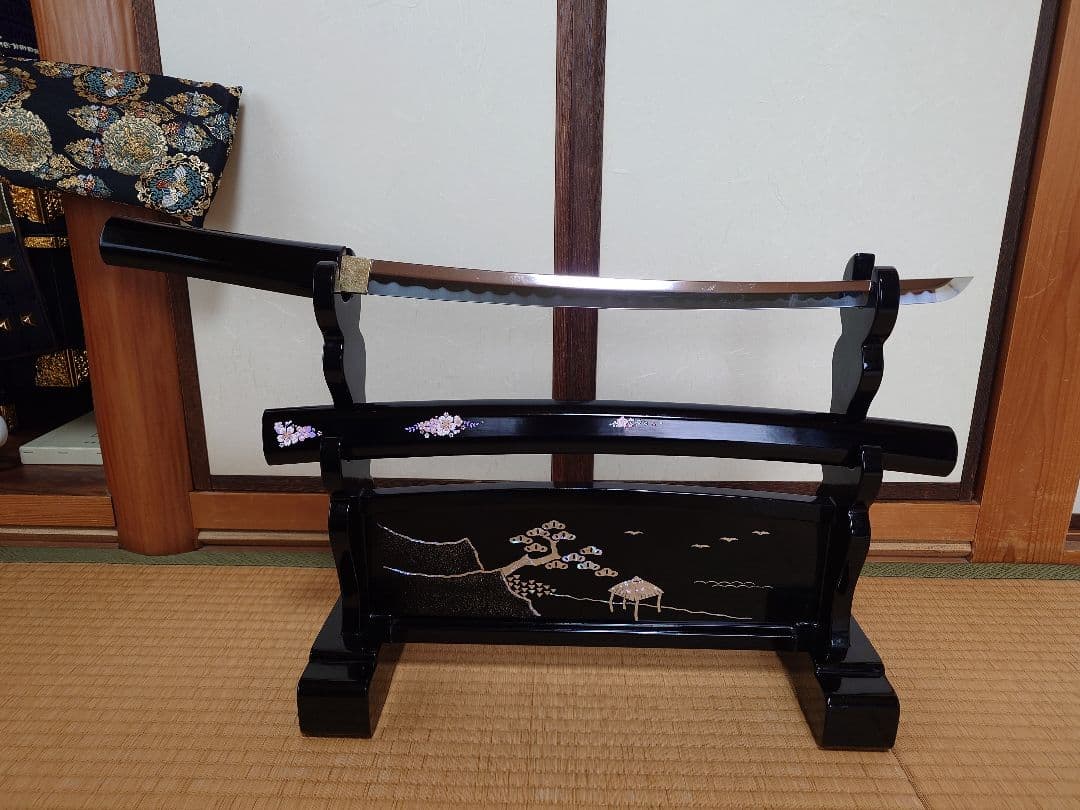 くまぽんぬ 【華小刀・刀掛けセット】