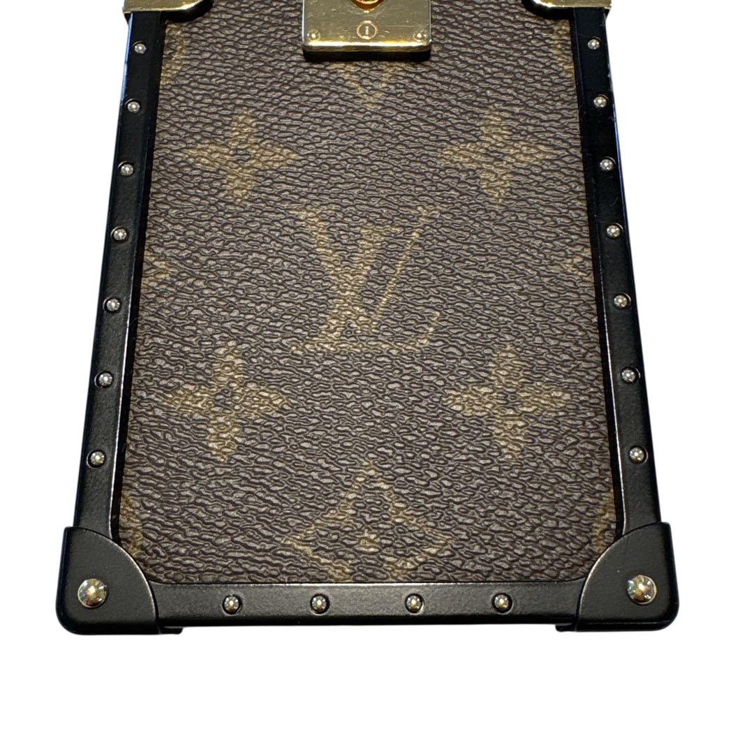 ［極美品］ヴィトン　iPhone X ケース アイトランク