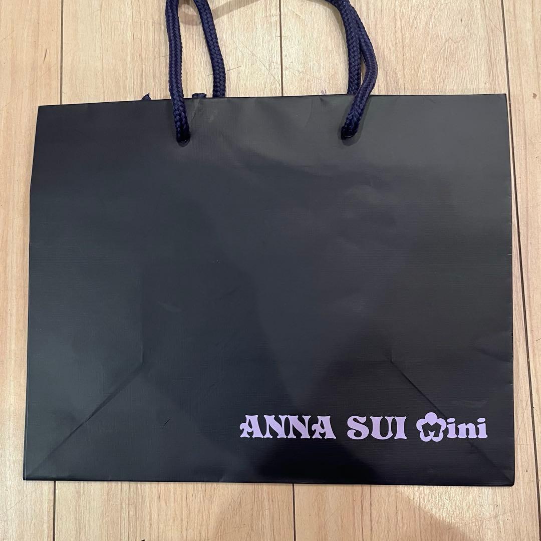 専用新品　アナスイミニ 120 騙し絵　セットアップ　ショッパー